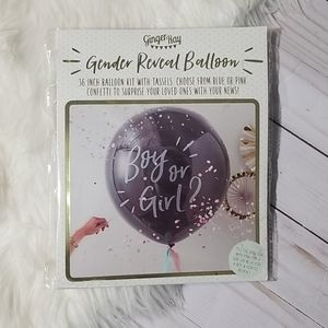 Gender reveal balloon